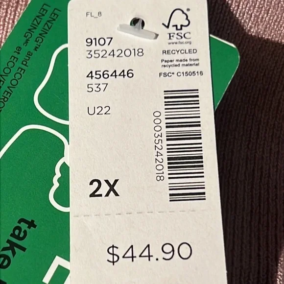 Reitmans Women’s Top 2X Blush Halter Crossover Neckline - Picture 7 of 10